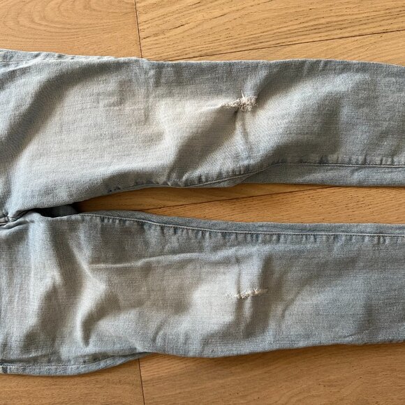 Madewell - 9" High Rise Skinny Jeans - Light Denim Wash - Size 27 - Picture 5 of 7